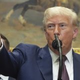 L'administration Trump a décidé d'imposer 39% de droits de douane à la Suisse. KEYSTONE/AP/Jacquelyn Martin
